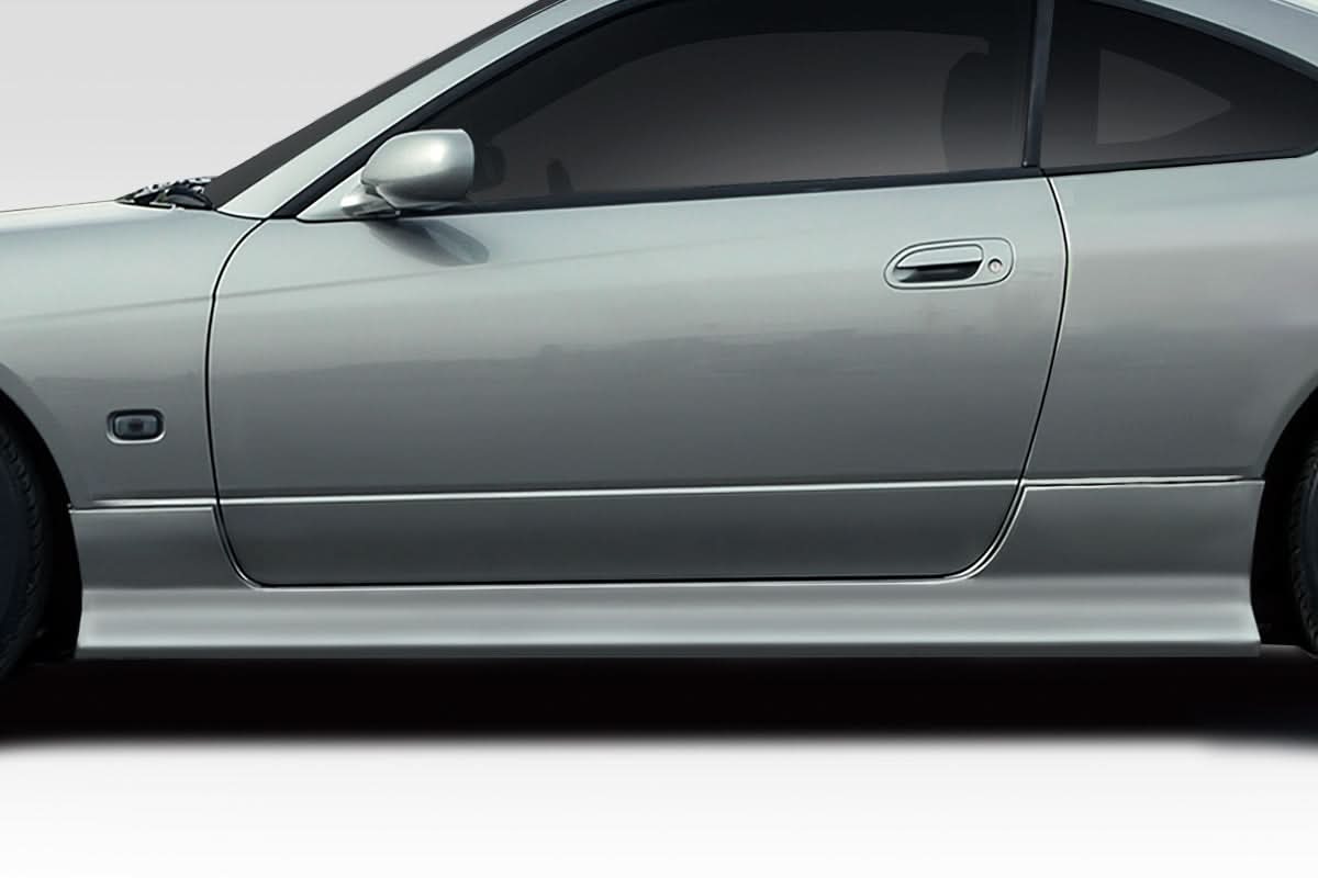 1999-2002 Nissan Silvia S15 D1 Sport V3 Style Side Skirts - FRP