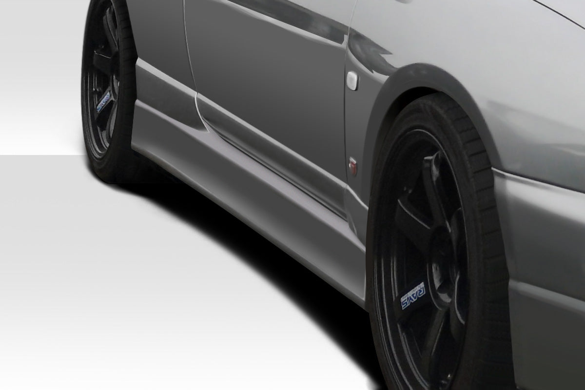 1995-1998 Nissan Skyline R33 D Spec Style Side Skirt Rocker Panels - FRP