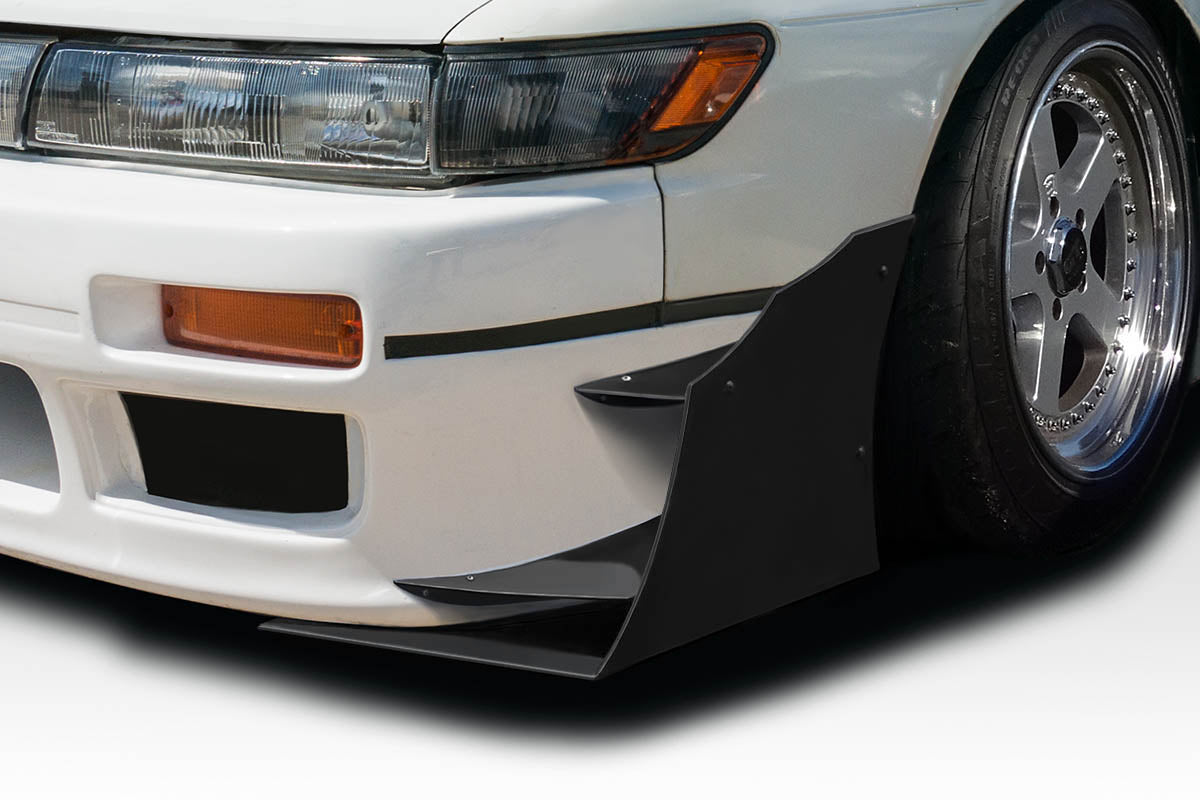 1989-1994 Nissan Silvia S13 D1 Sport Style Canards - 6 Piece - FRP