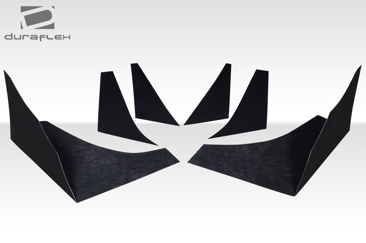 1989-1994 Nissan Silvia S13 D1 Sport Style Canards - 6 Piece - FRP