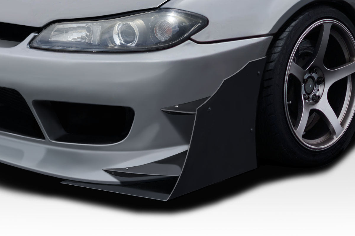 1999-2002 Nissan Silvia S15 D1 Sport Style Canards - 6 Piece - FRP