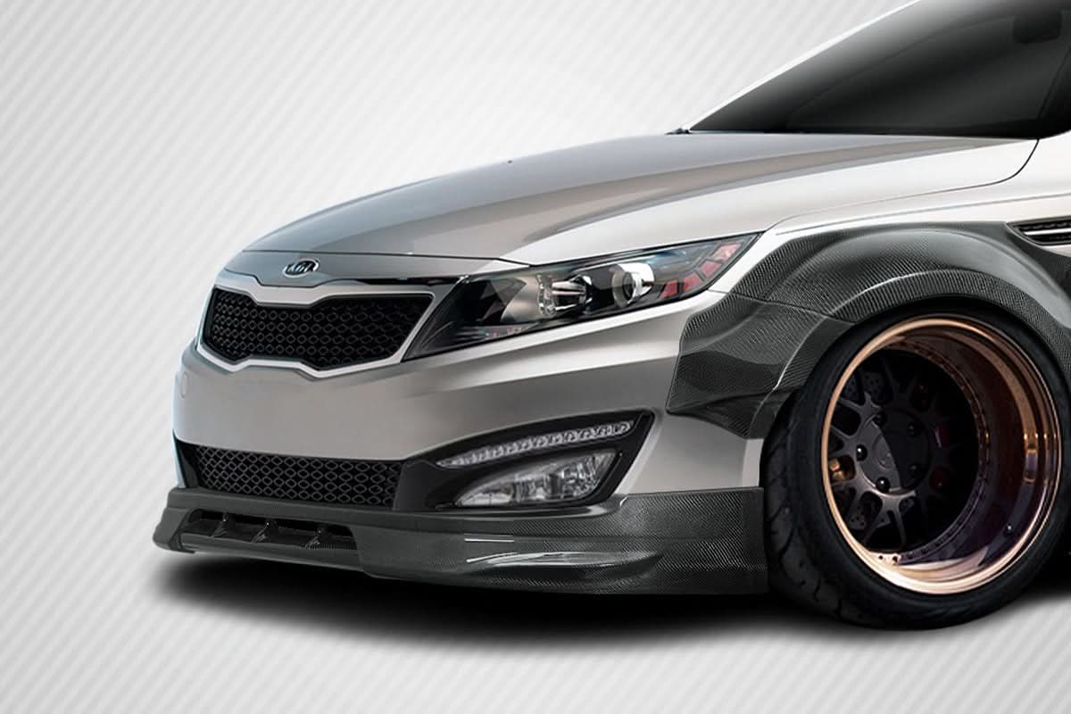 2011-2013 Kia Optima CPR Style Body Kit - 14 Piece - Dry Carbon