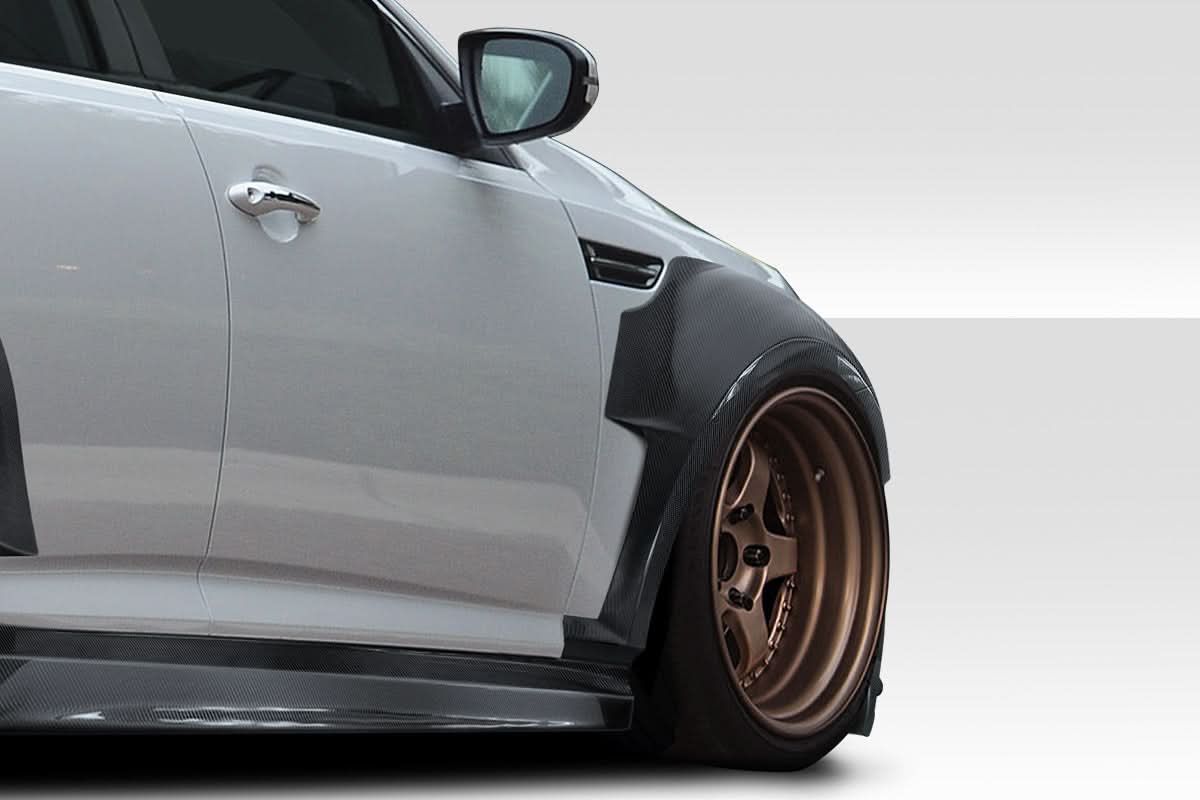 2011-2013 Kia Optima CPR Style Body Kit - 14 Piece - Dry Carbon