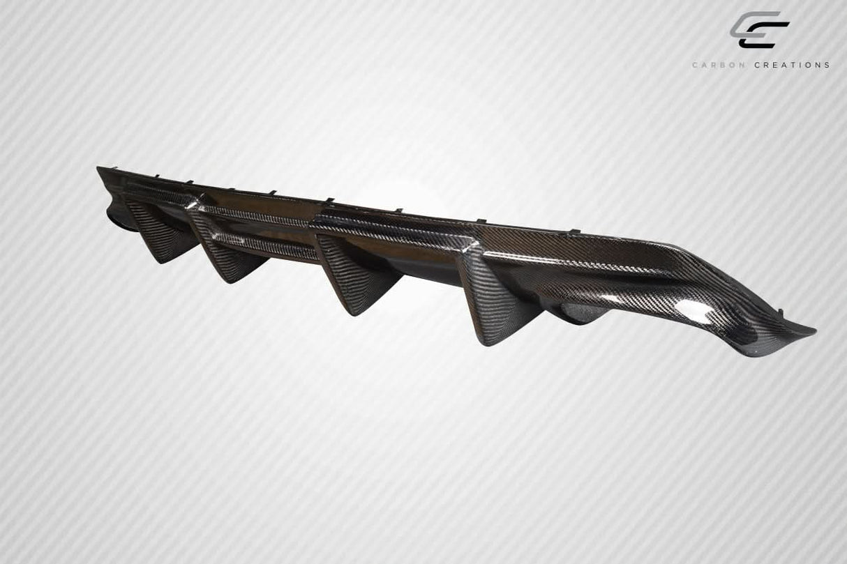 2014-2016 Mercedes CLA Zex Style Rear Diffuser - Carbon Fiber