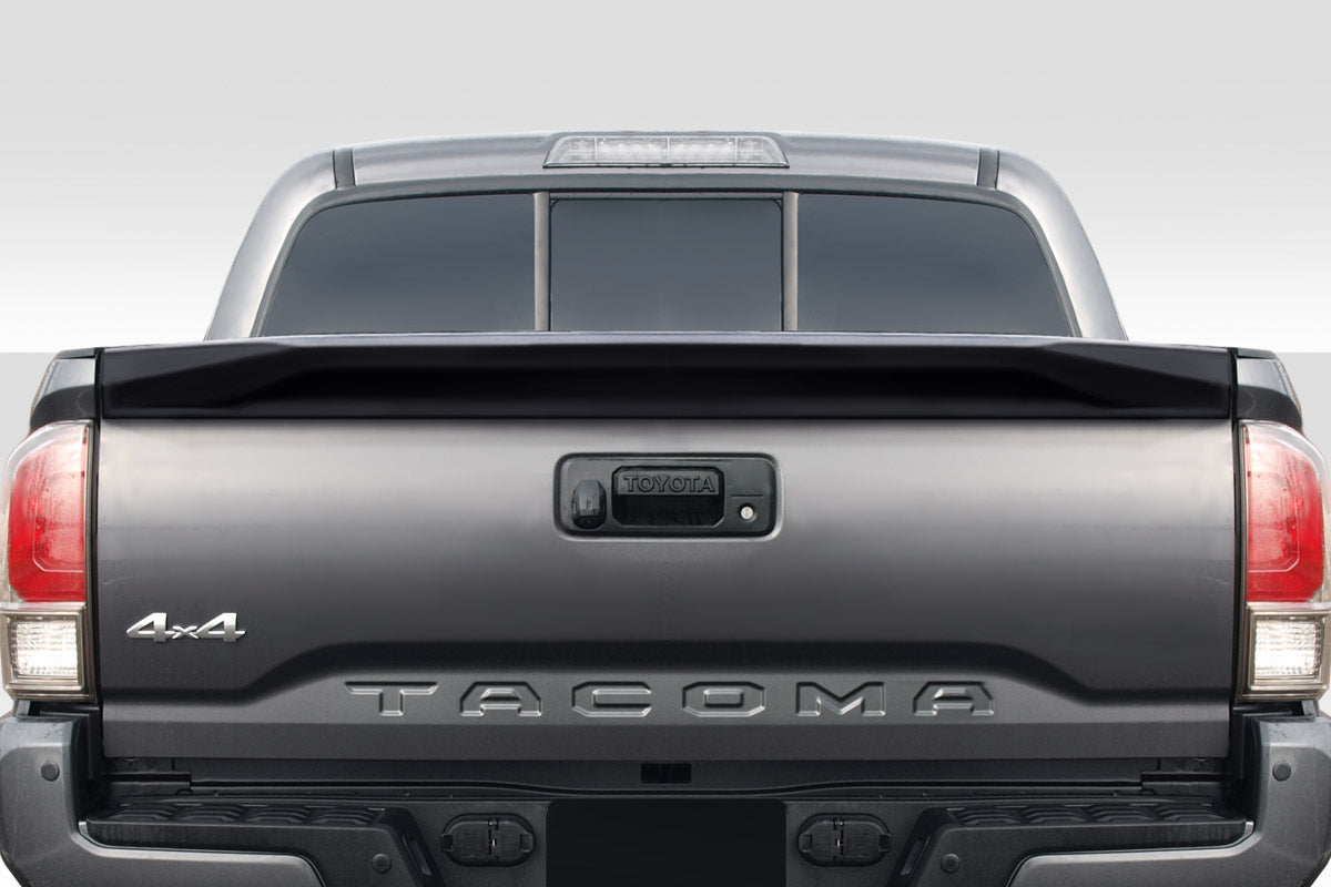 2016-2023 Toyota Tacoma Street Runner Style Rear Tailgate Wing Spoiler - FRP