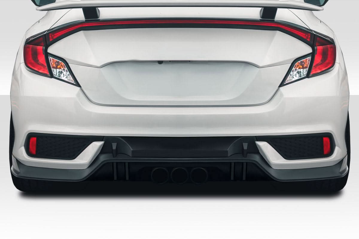 2016-2020 Honda Civic BSM Style Rear Diffuser - FRP