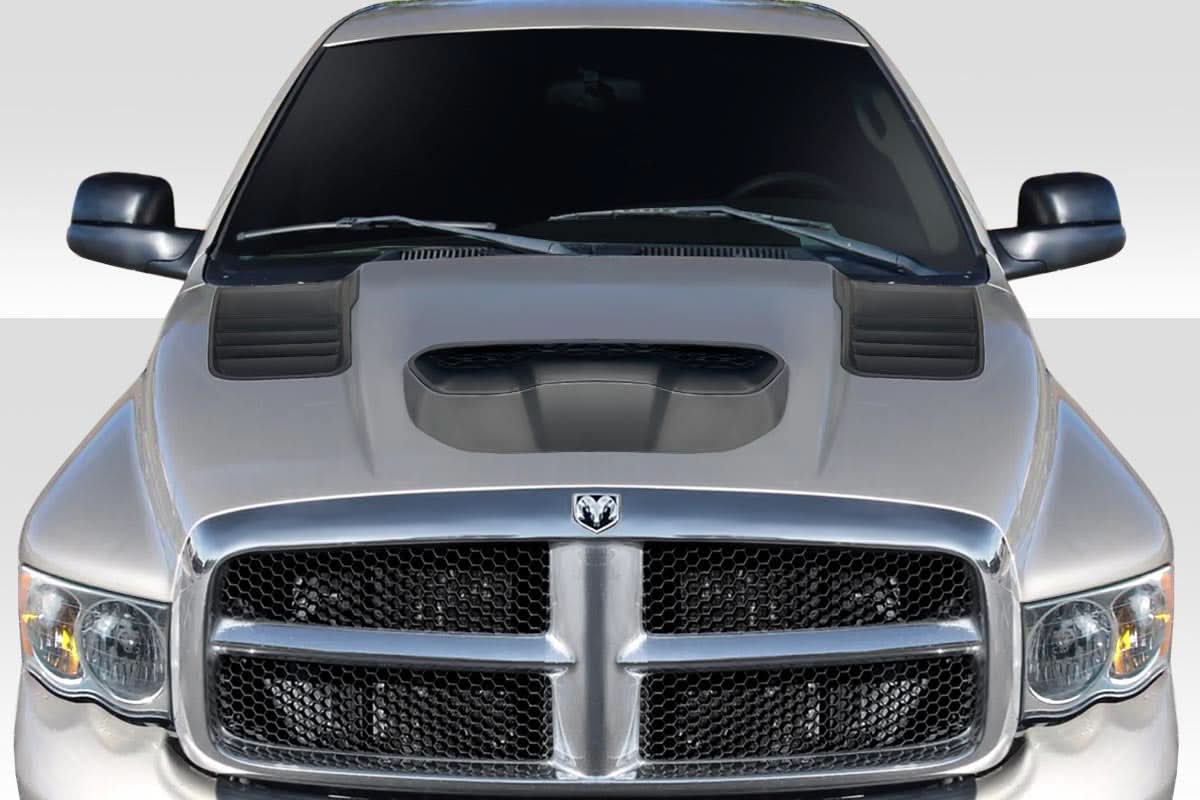 2002-2008 Dodge Ram TRX Look Hood - 1 Piece - FRP