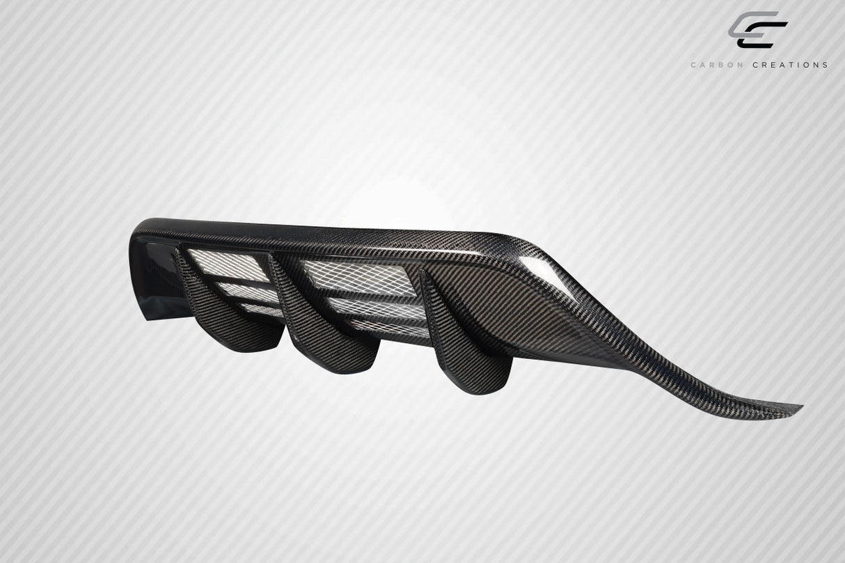 2009-2011 Nissan GT-R R35 Carbon Creations Malve Rear Diffuser - 1 Piece