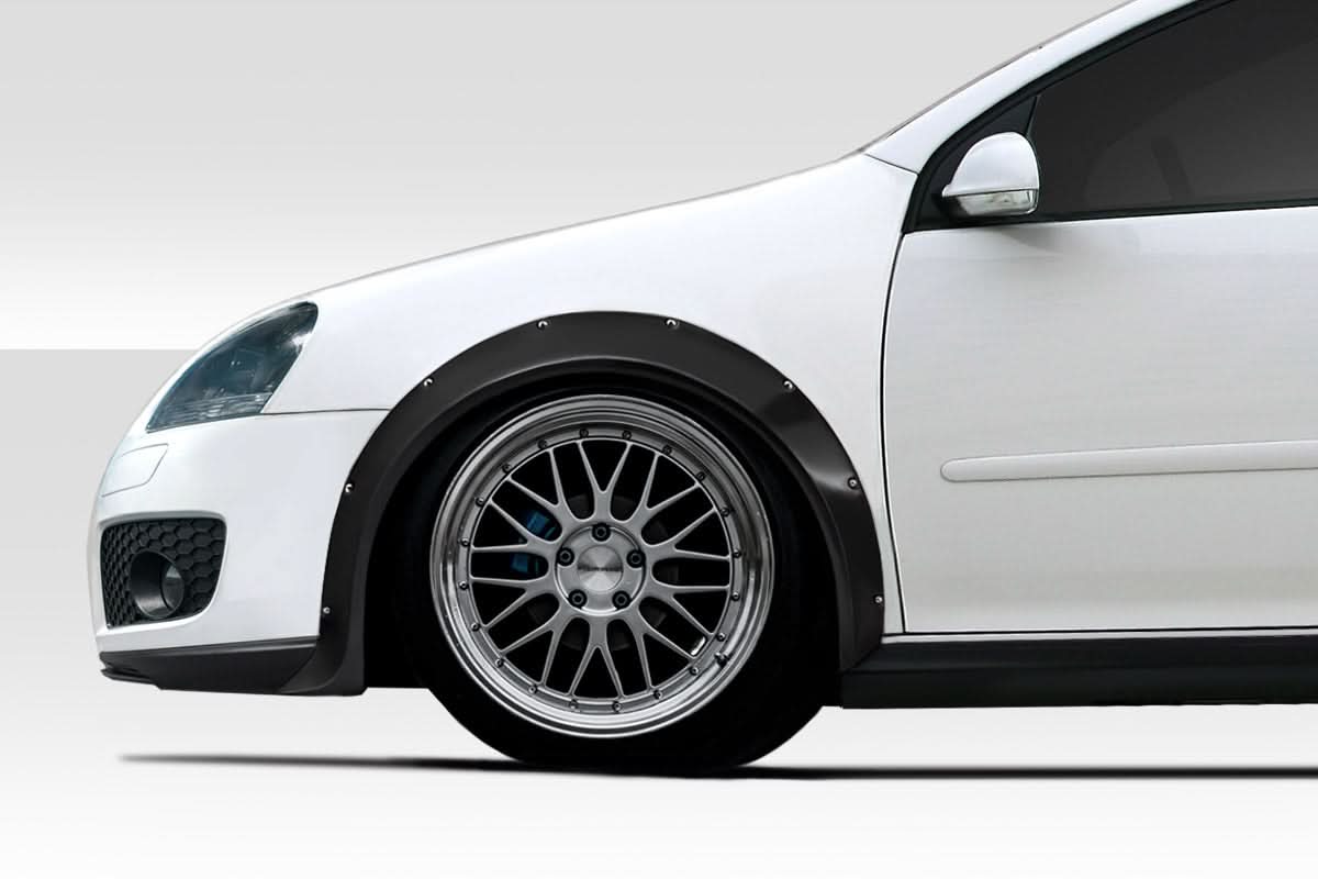 2006-2009 Volkswagen Golf GTI Euroline Style Front Fender Flares - FRP