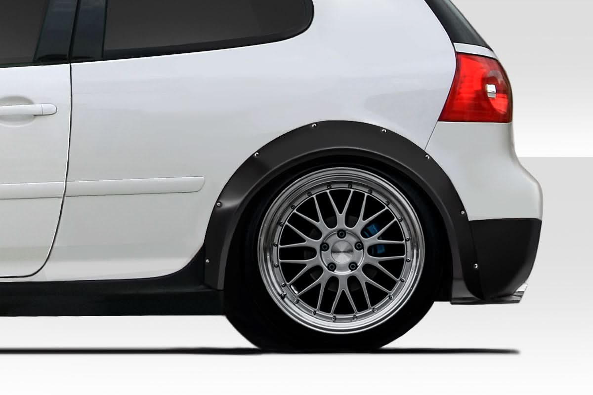 2006-2009 Volkswagen Golf GTI Euroline Style Rear Fender Flares - FRP