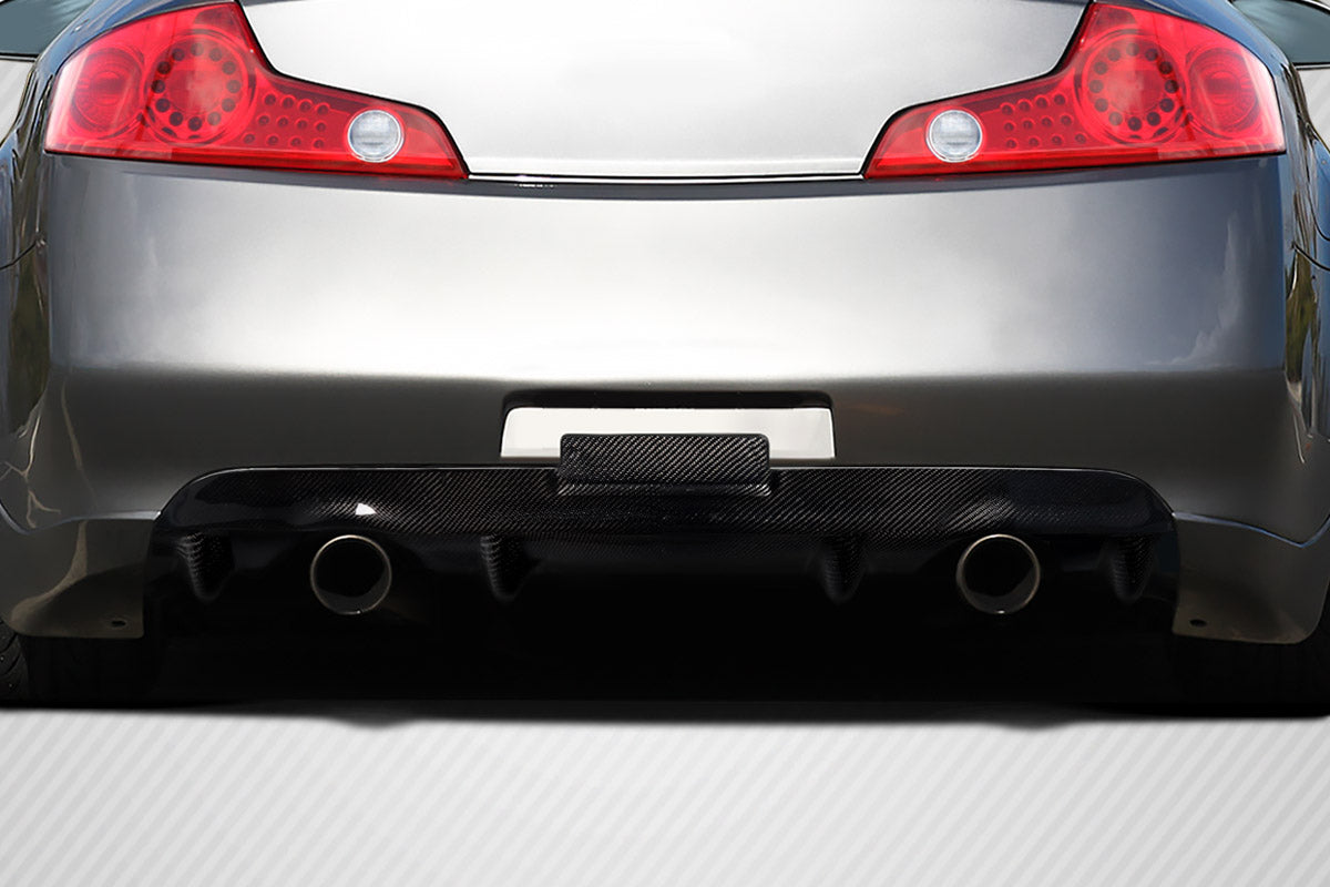 2003-2007 Infiniti G35 Tando Style Rear Diffuser - Carbon Fiber