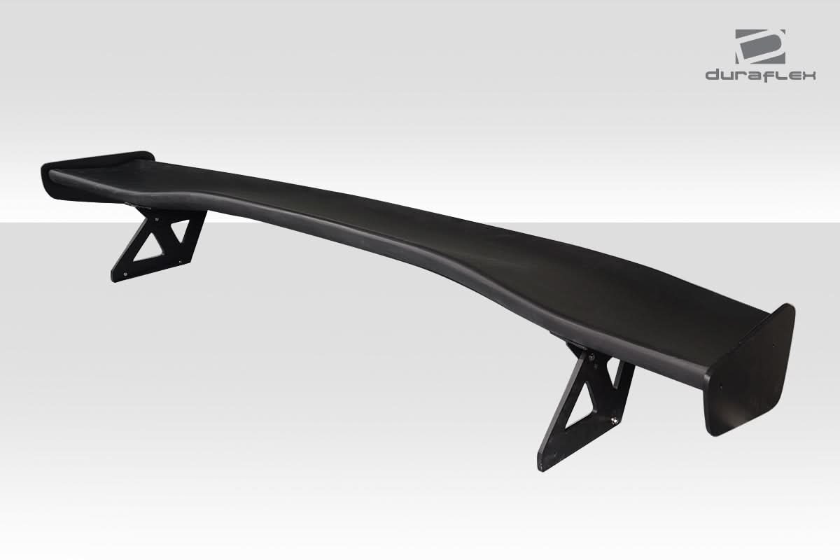 Universal LowPro Style 67" Rear Wing Spoiler - 5 Pieces - FRP