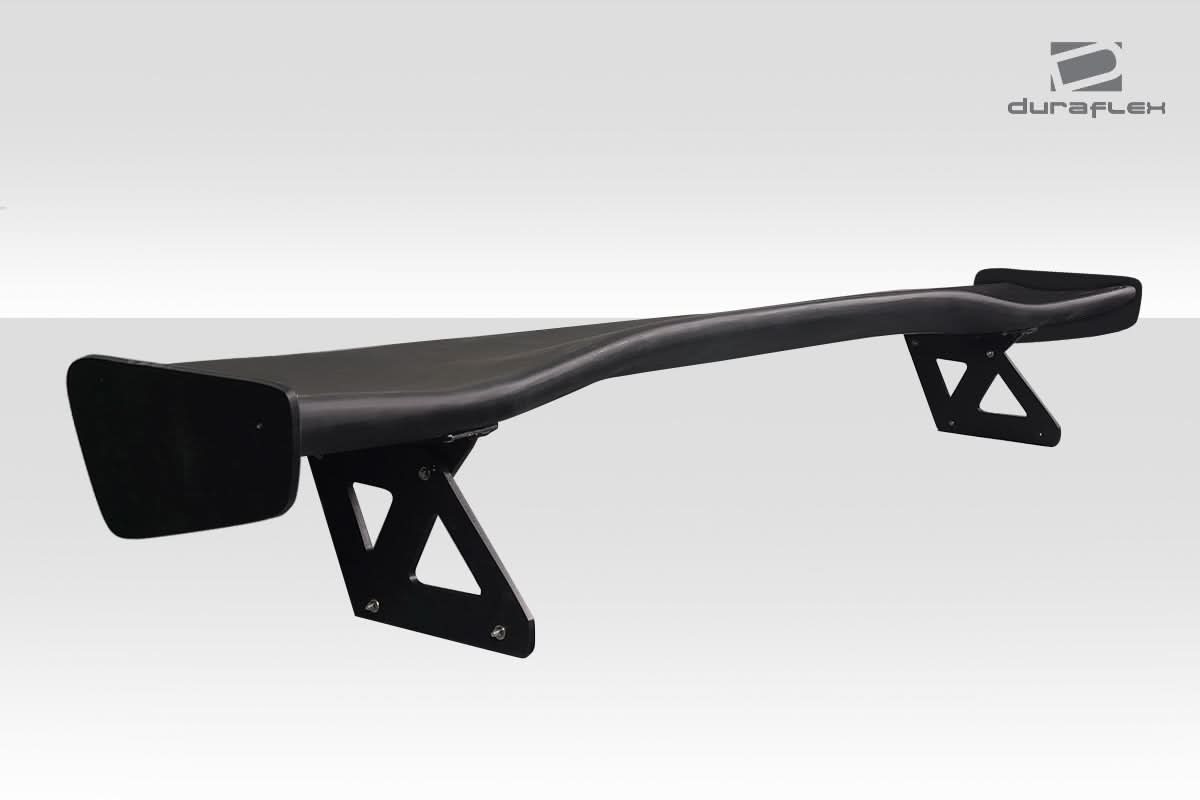 Universal LowPro Style 67" Rear Wing Spoiler - 5 Pieces - FRP