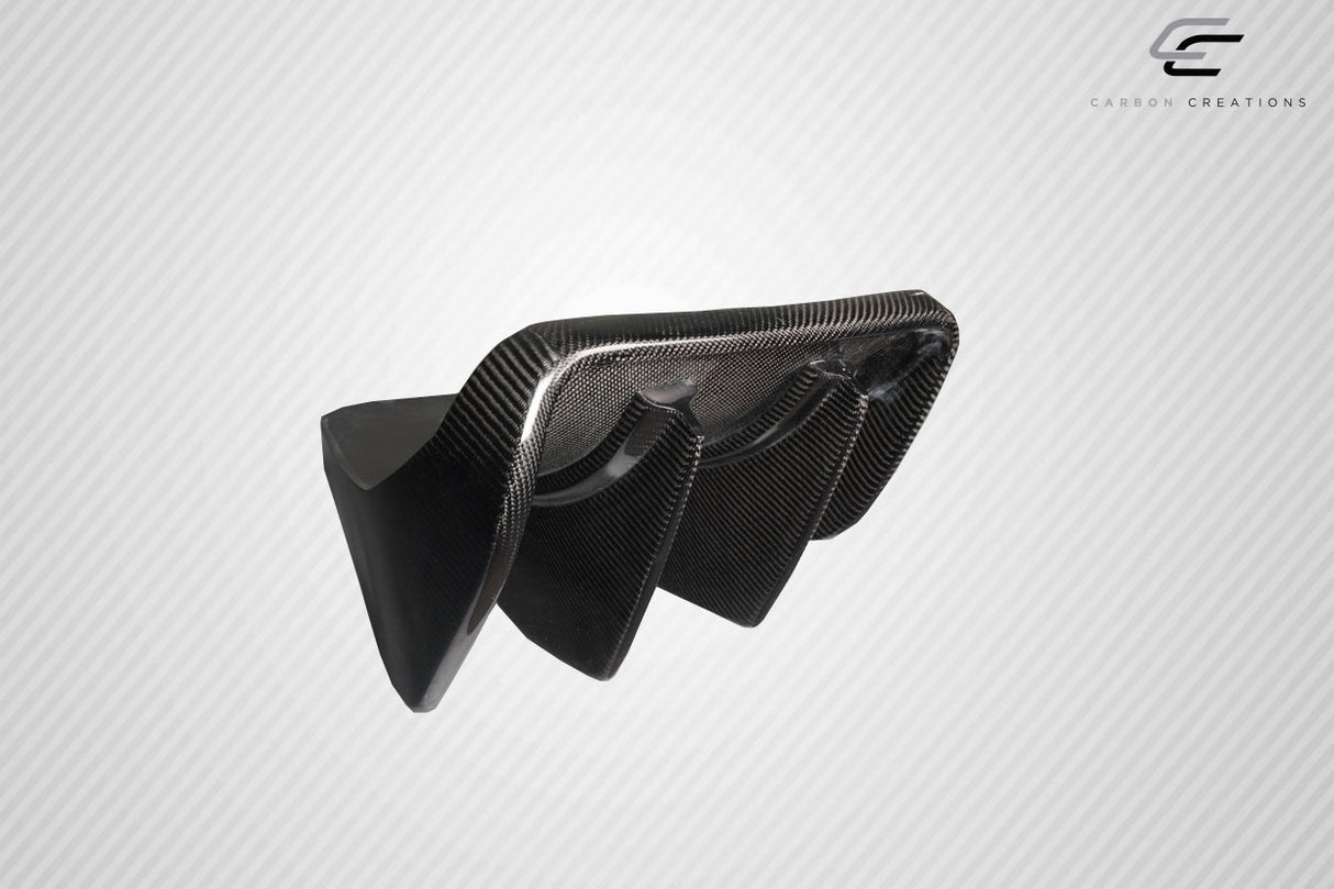 2014-2019 Chevrolet Corvette C7 Carbon Creations GTR Rear Diffuser - 2 Pieces