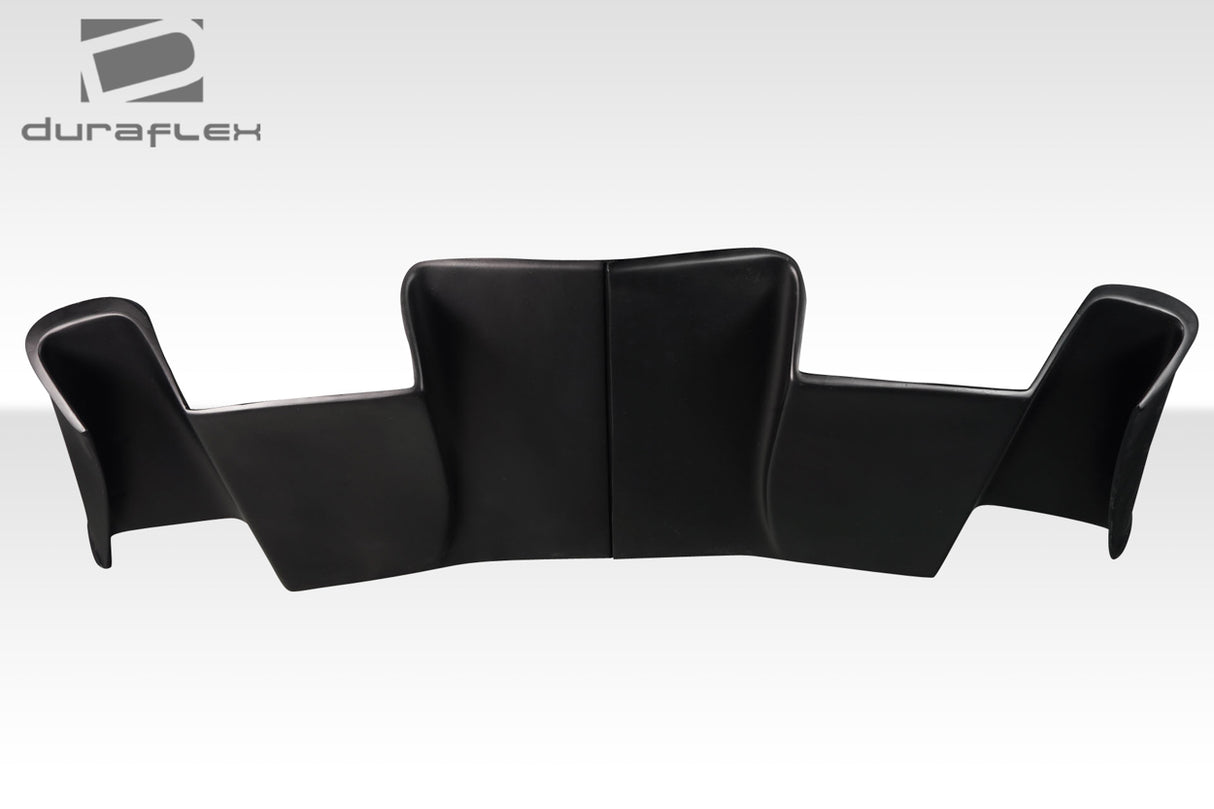 2006-2015 Honda Civic Velocity Style Rear Diffuser - 2 Piece FRP