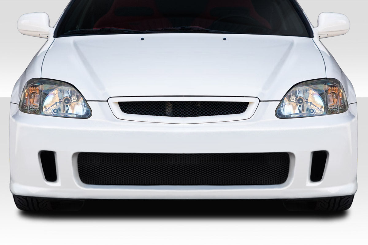 1996-1998 Honda Civic Bunta Style Front Bumper Cover - FRP