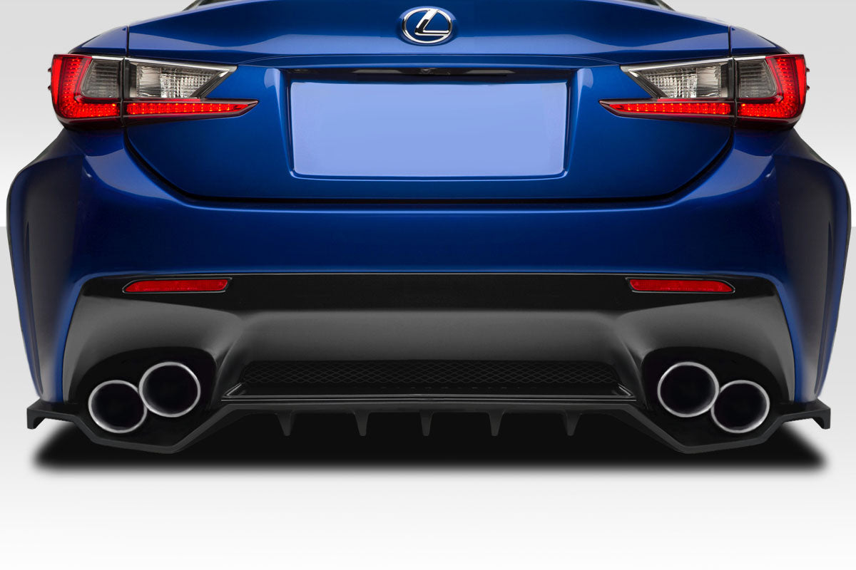 2015-2022 Lexus RCF Nexos Style Rear Diffuser - FRP