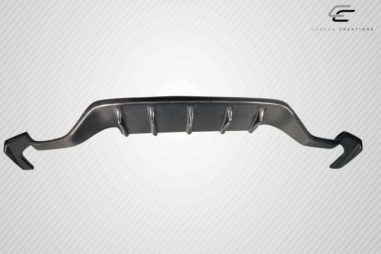 2015-2019 Lexus RC-F Nexos Style Rear Diffuser - Carbon Fiber