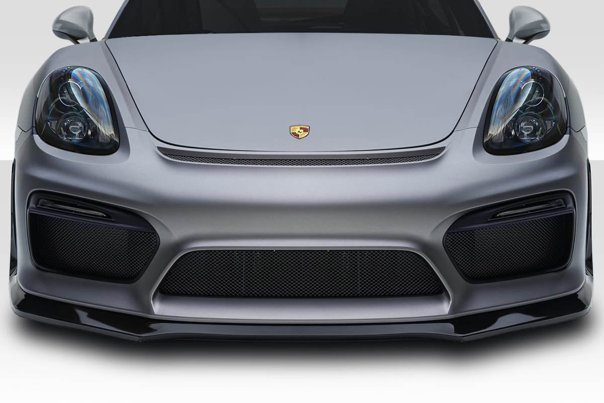 2013-2016 Porsche Cayman GT4 AF-1 Style Front Lip Splitter - FRP