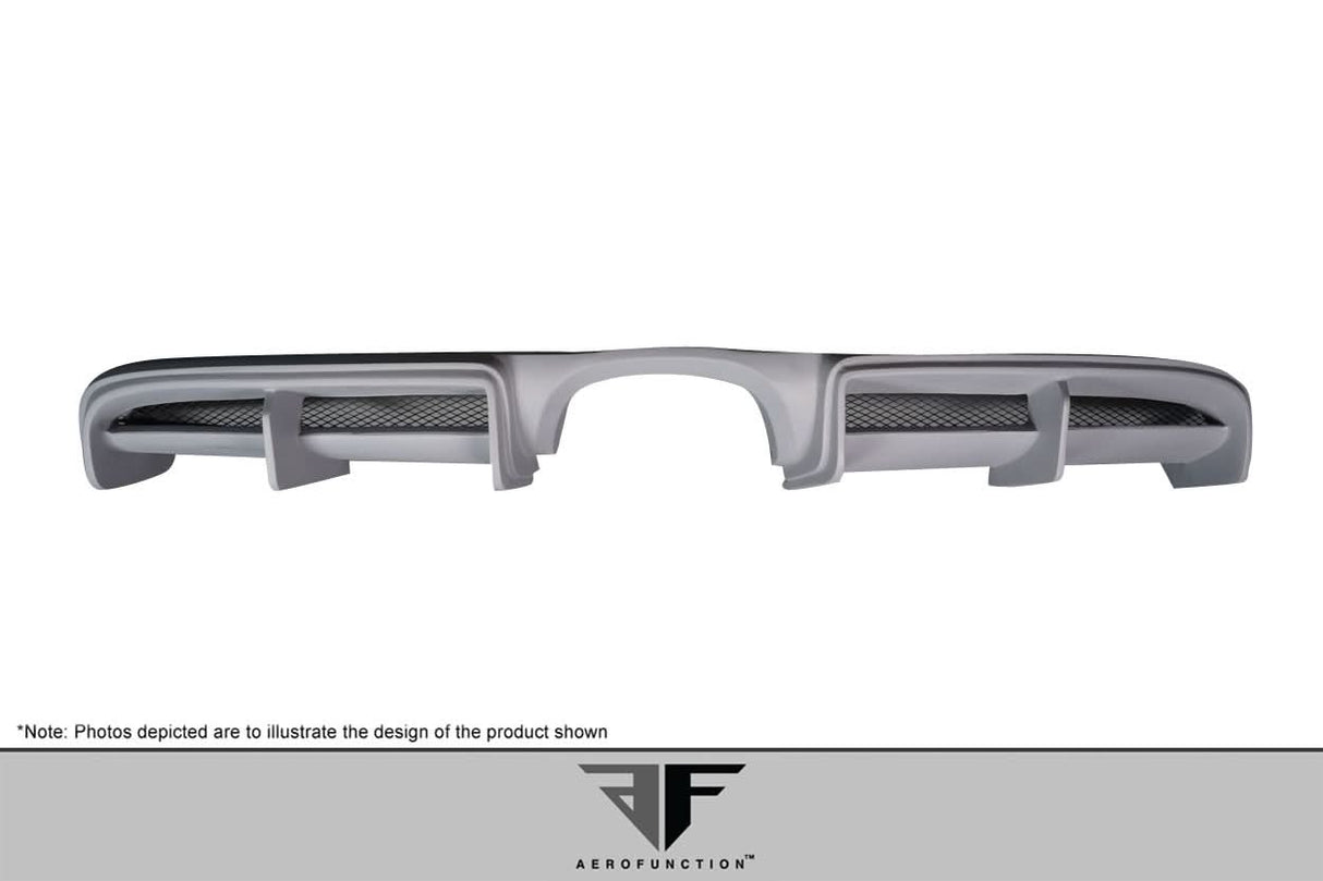 2013-2016 Porsche Cayman AF-1 Style Rear Diffuser - FRP