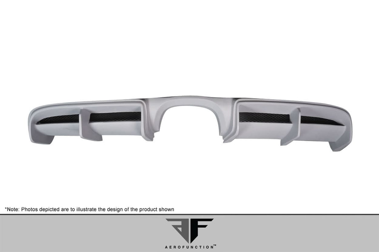 2013-2016 Porsche Cayman AF-1 Style Rear Diffuser - FRP
