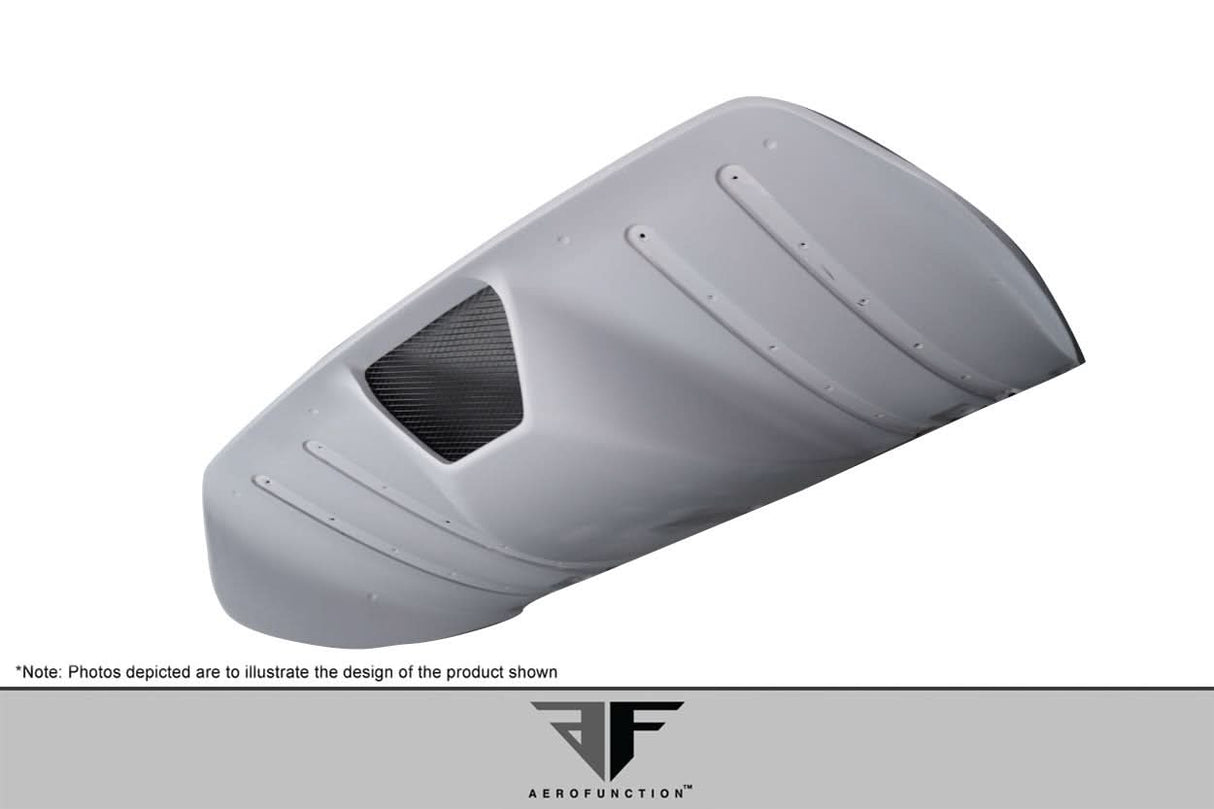 2005-2009 Ferrari F430 AF-1 Style Rear Diffuser - FRP