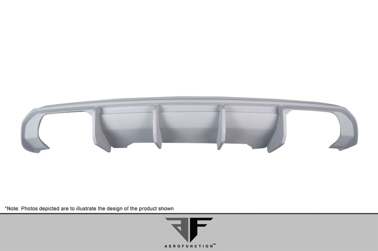 2014-2018 BMW X5 AF-2 Style Rear Diffuser - FRP