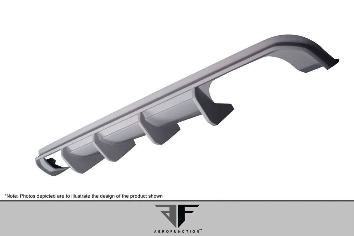 2014-2018 BMW X5 AF-2 Style Rear Diffuser - FRP
