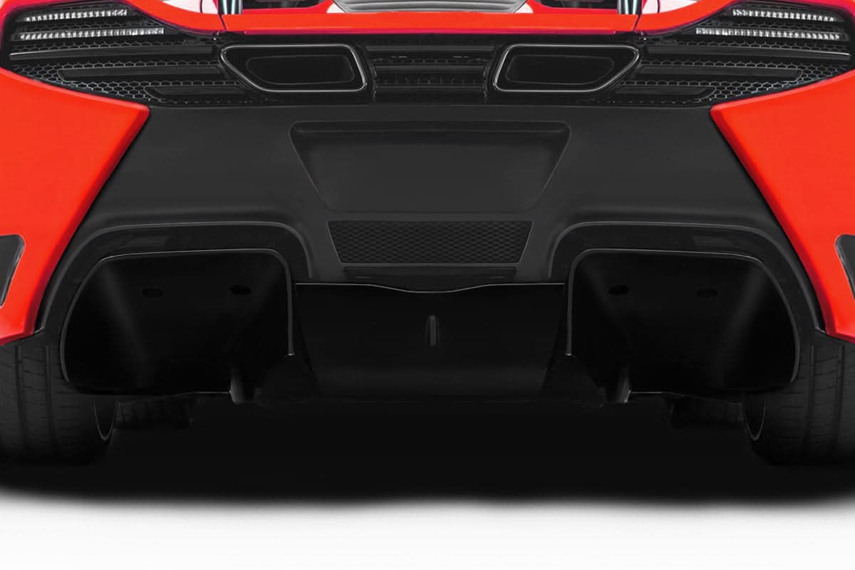 2012-2014 McLaren MP4-12C AF-1 Style Rear Diffuser - FRP