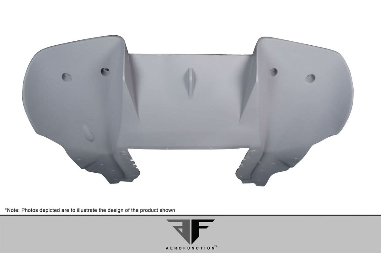 2012-2014 McLaren MP4-12C AF-1 Style Rear Diffuser - FRP