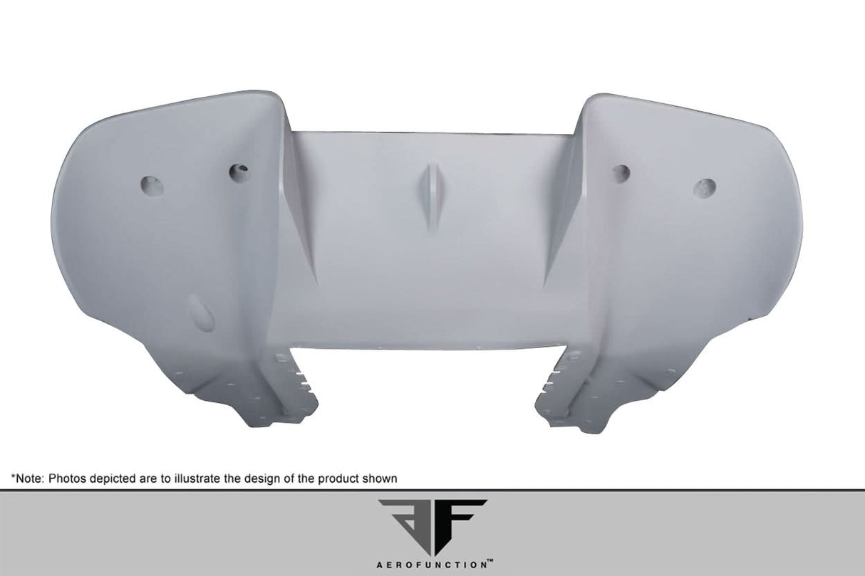 2012-2014 McLaren MP4-12C AF-1 Style Rear Diffuser - FRP