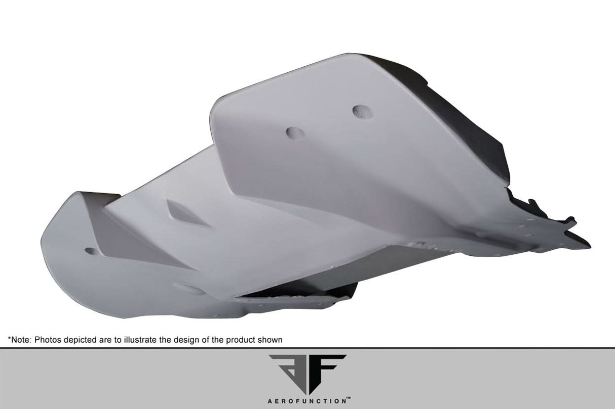 2012-2014 McLaren MP4-12C AF-1 Style Rear Diffuser - FRP