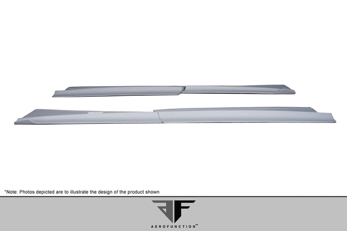 2012-2014 McLaren MP4-12C AF-1 Style Side Skirts - FRP