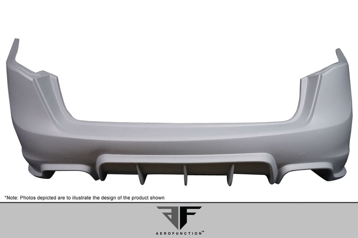 2011-2014 Porsche Cayenne AF-4 Style Rear Bumper - FRP
