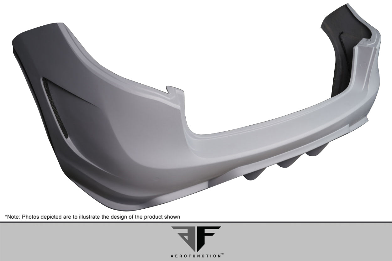 2011-2014 Porsche Cayenne AF-4 Rear Bumper (GFK) - 1 Piece