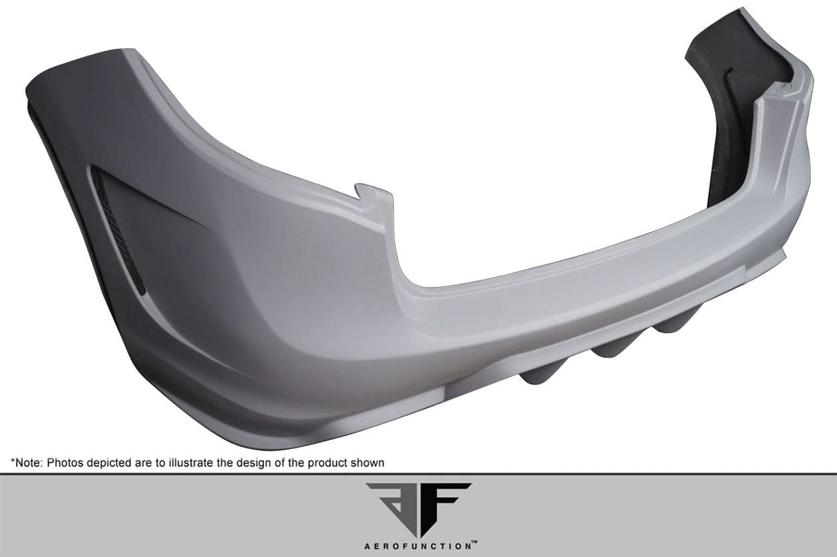 2011-2014 Porsche Cayenne AF-4 Style Rear Bumper - FRP