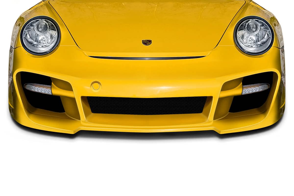 2009-2011 Porsche 911 Carrera AF-1 Style Front Bumper - FRP