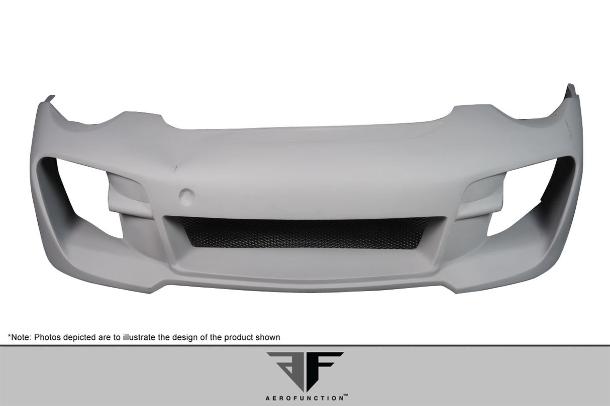 2009-2011 Porsche 911 Carrera 997 AF-1 Front Bumper (GFK) - 1 Piece