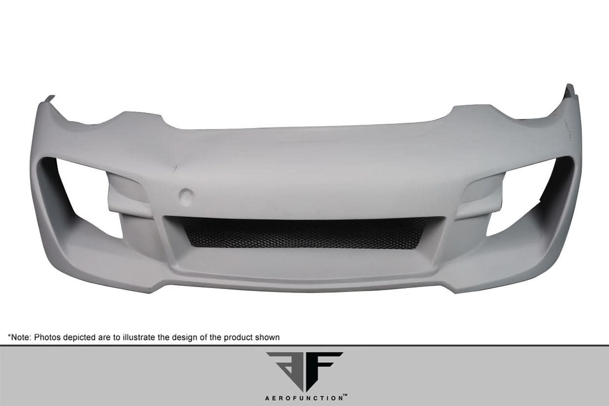 2009-2011 Porsche 911 Carrera AF-1 Style Front Bumper - FRP