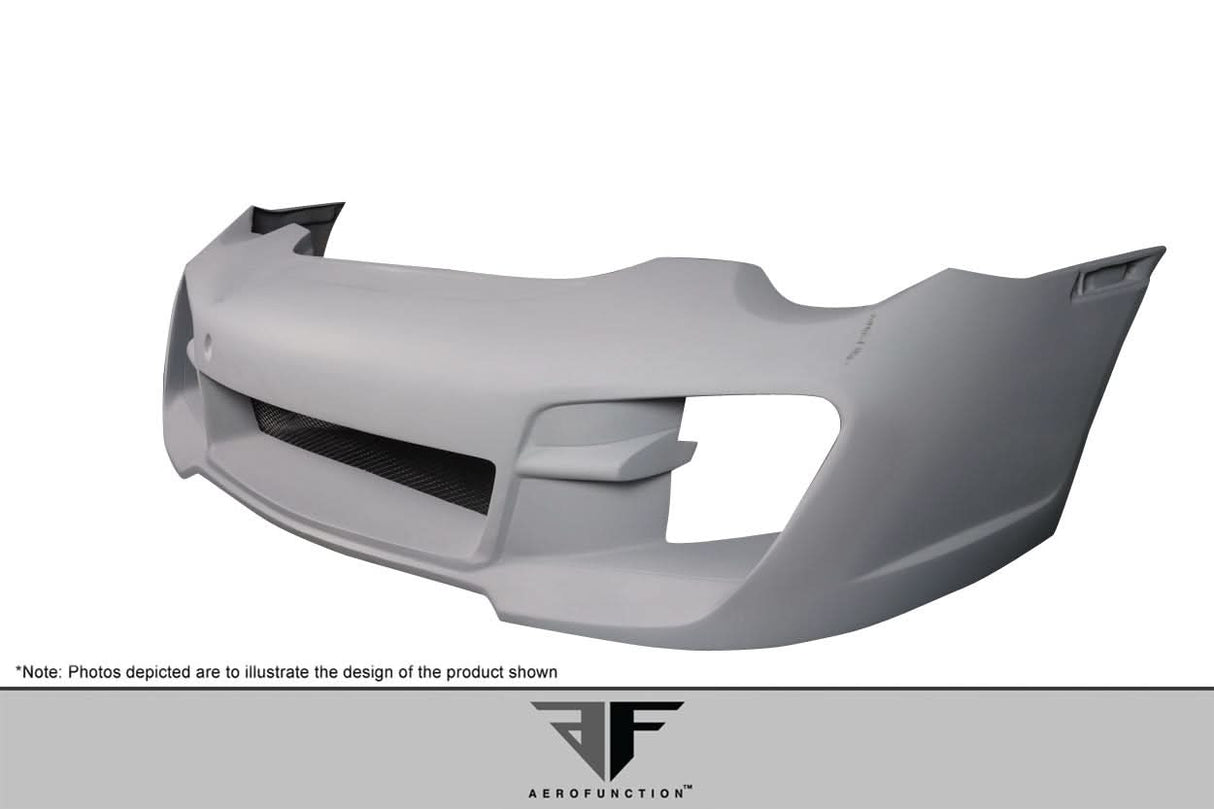 2009-2011 Porsche 911 Carrera AF-1 Style Front Bumper - FRP