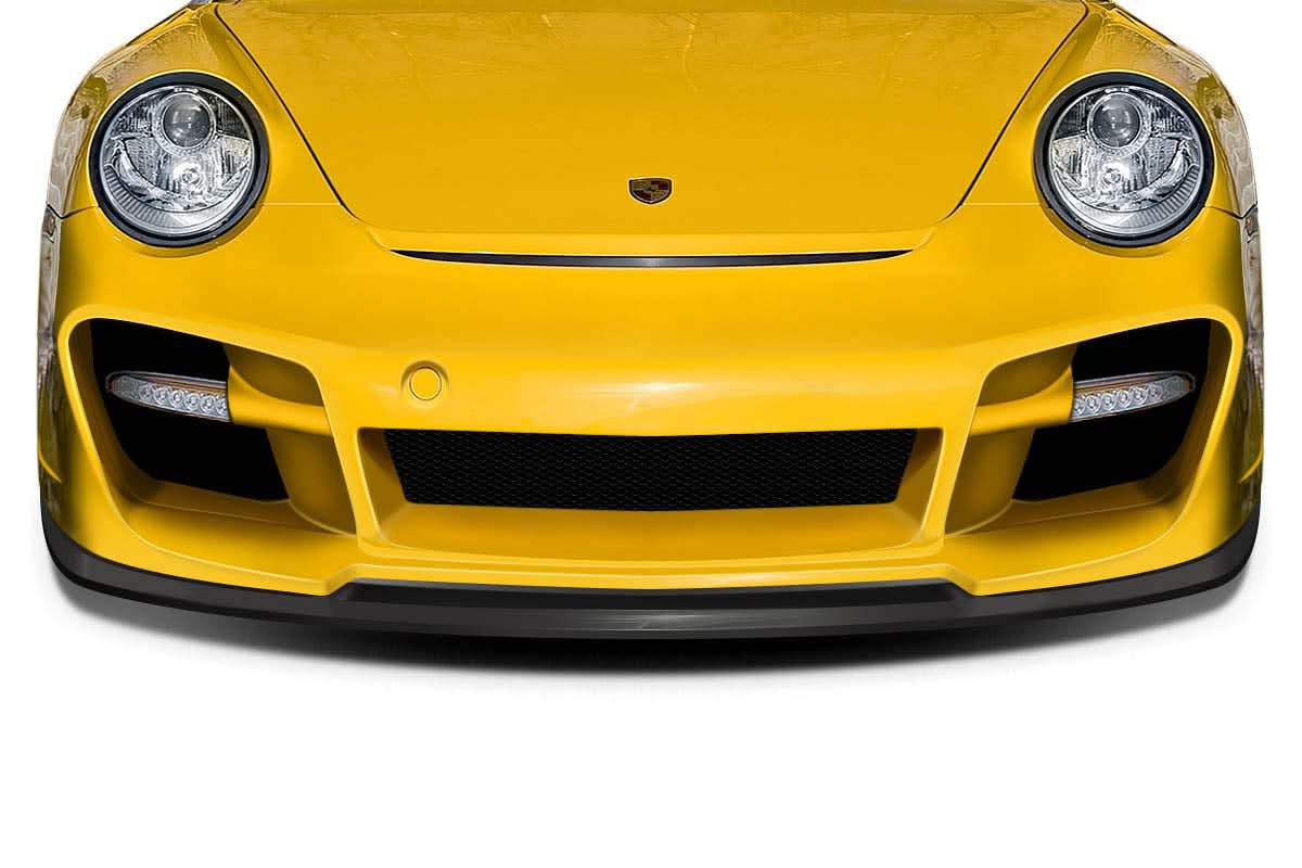 2009-2011 Porsche 911 Carrera AF-1 Style Front Lip Splitter - FRP