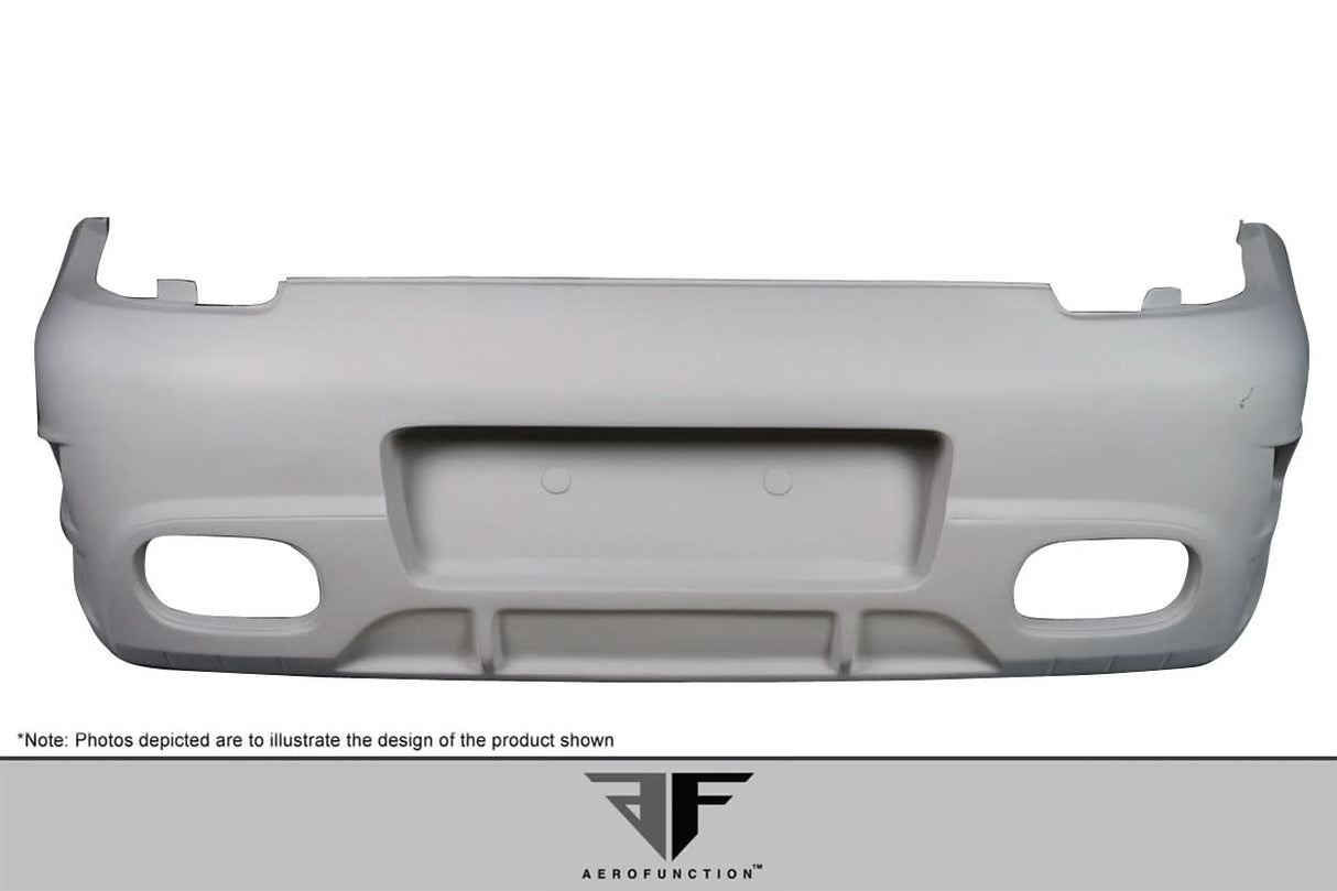 2009-2011 Porsche 911 Carrera AF-1 Style Rear Bumper - FRP