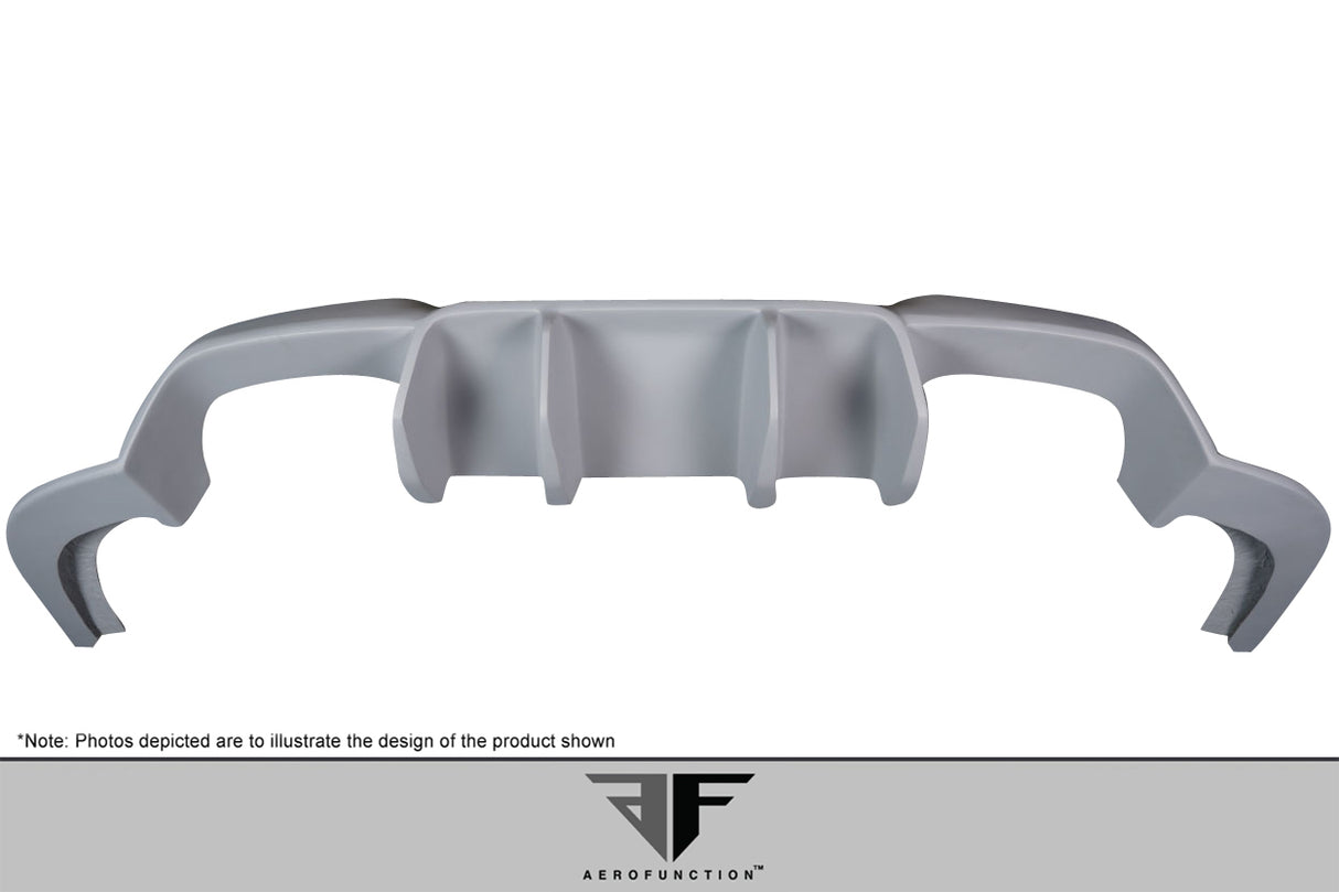 2016-2021 BMW M2 F87 AF-1 Rear Diffuser (GFK) - 1 Piece