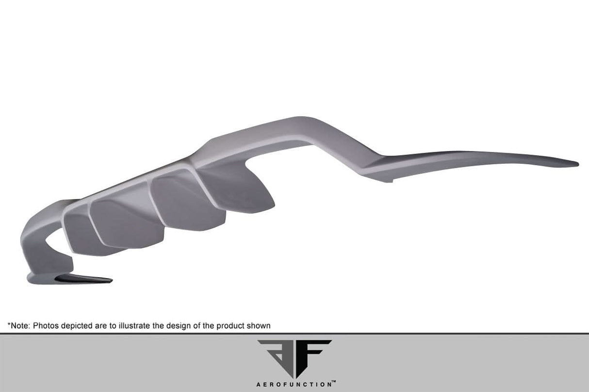 2016-2021 BMW M2 AF-1 Style Rear Diffuser - FRP