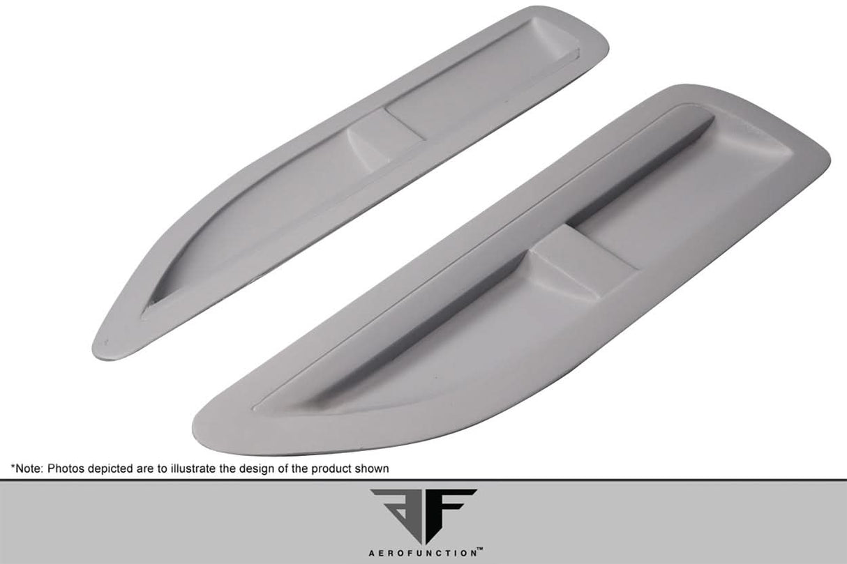 Universal AF-1 Style Hood Vents - FRP
