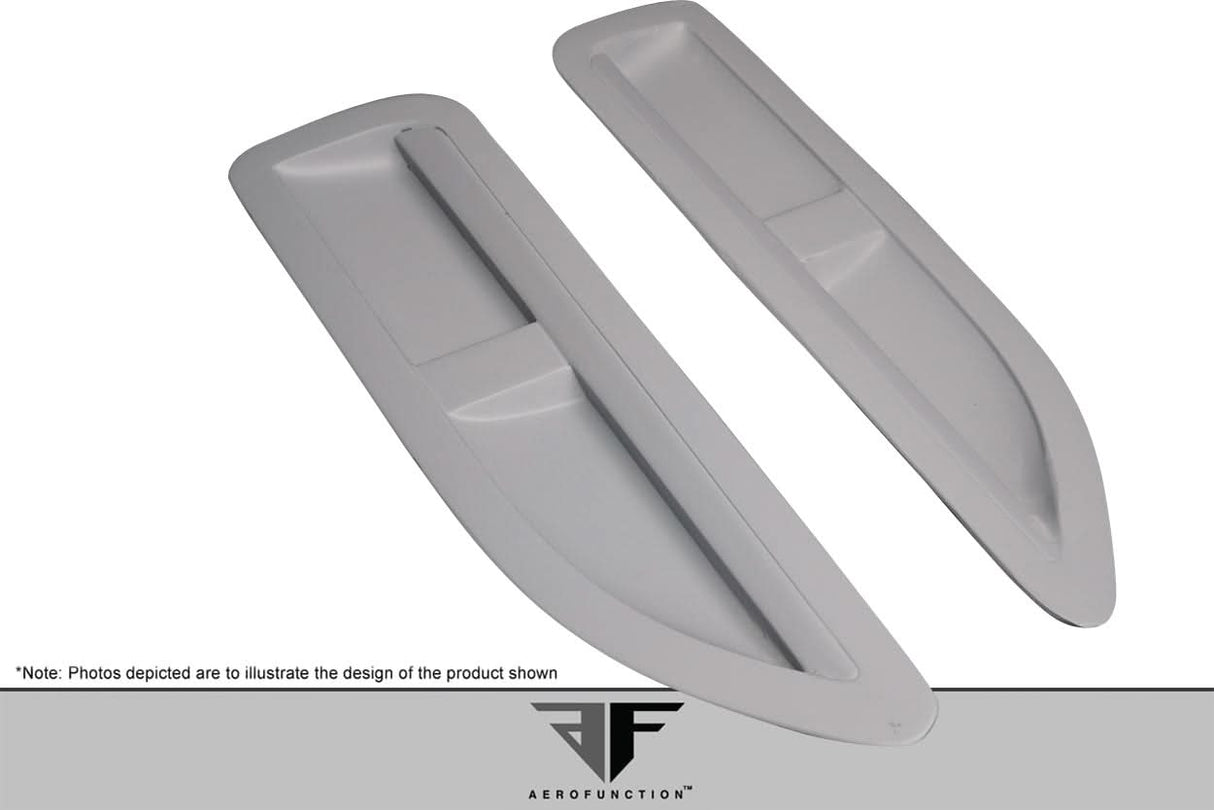 Universal AF-1 Style Hood Vents - FRP