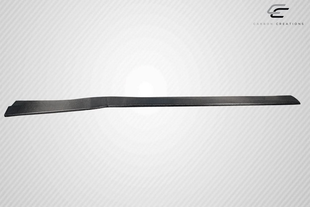 2020-2025 Chevrolet Corvette C8 Gran Veloce Style Wide Body Side Skirt Rocker Panel Splitters - Carbon Fiber