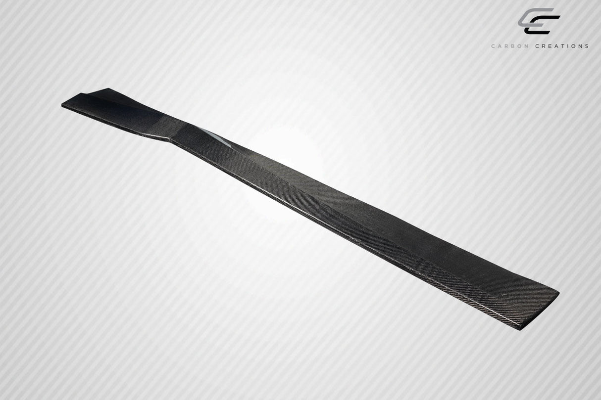 2020-2025 Chevrolet Corvette C8 Gran Veloce Style Wide Body Side Skirt Rocker Panel Splitters - Carbon Fiber