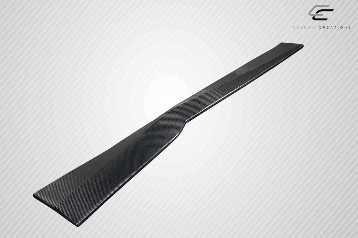 2020-2025 Chevrolet Corvette C8 Gran Veloce Style Wide Body Side Skirt Rocker Panel Splitters - Carbon Fiber