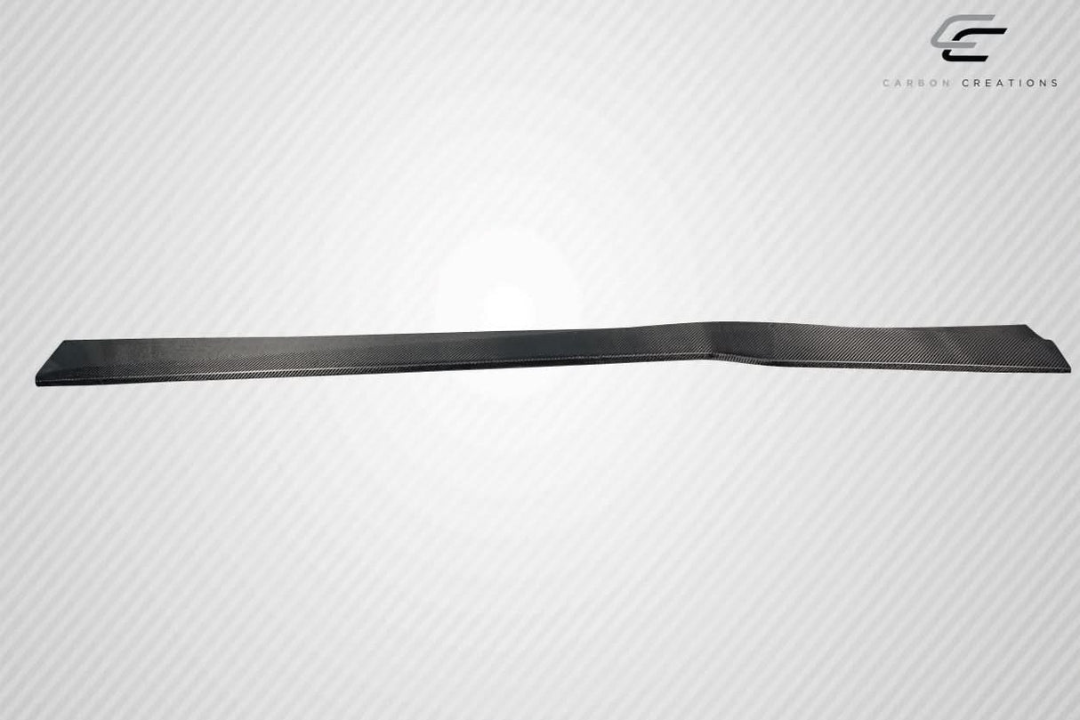 2020-2025 Chevrolet Corvette C8 Gran Veloce Style Wide Body Side Skirt Rocker Panel Splitters - Carbon Fiber